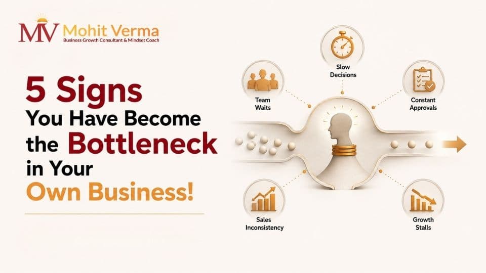 5 Signs You Have Become the Bottleneck in Your Own Business!