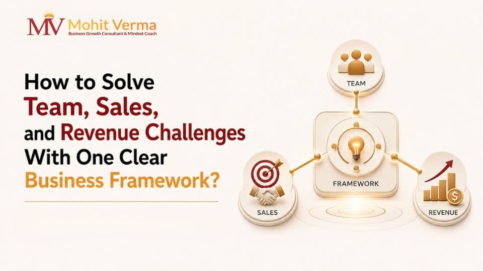 How to Solve Team, Sales, and Revenue Challenges With One Clear Business Framework?