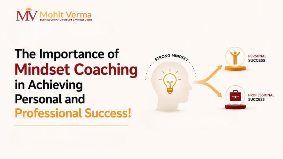 The Importance of Mindset Coaching in Achieving Personal and Professional Success!